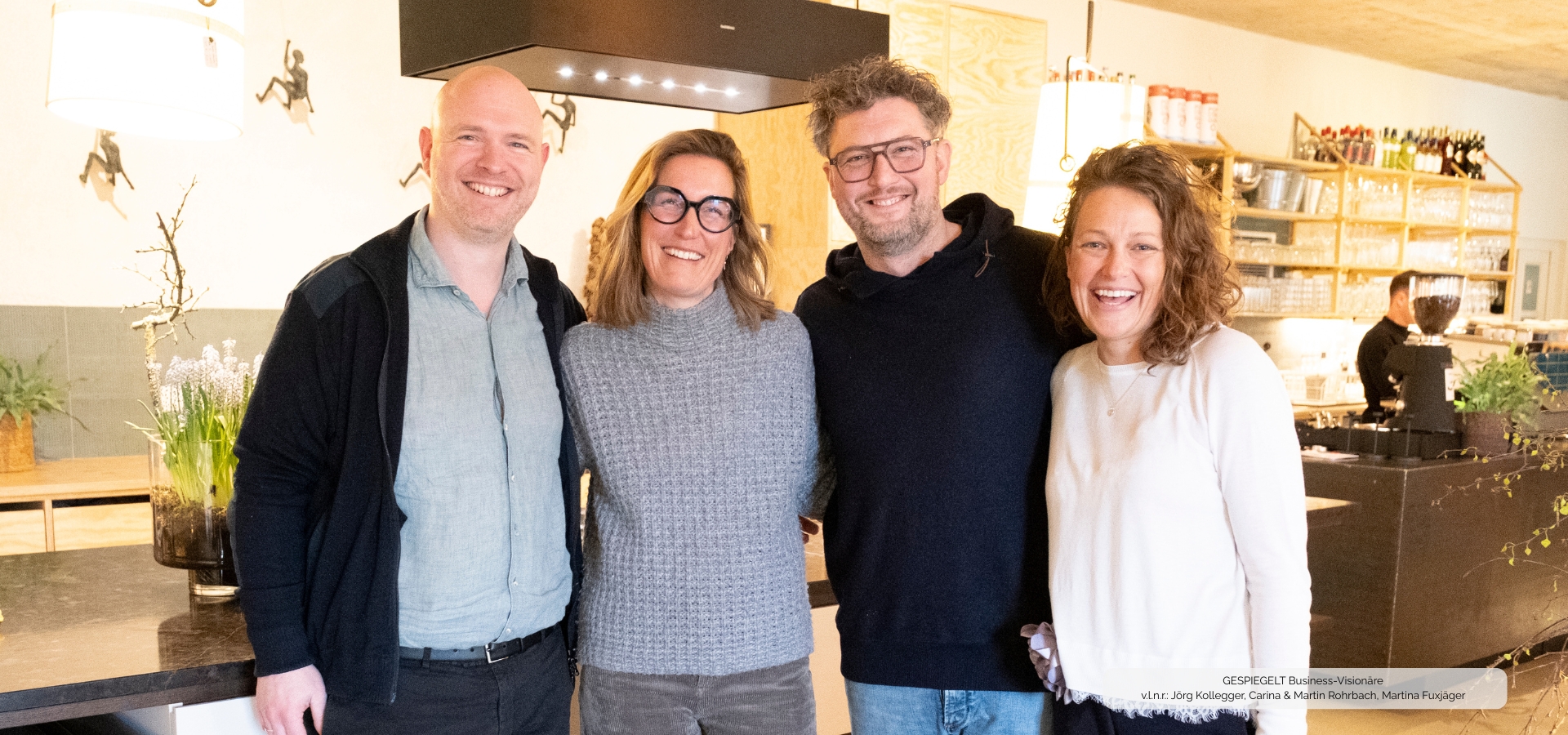 GESPIEGELT Business-Visionäre