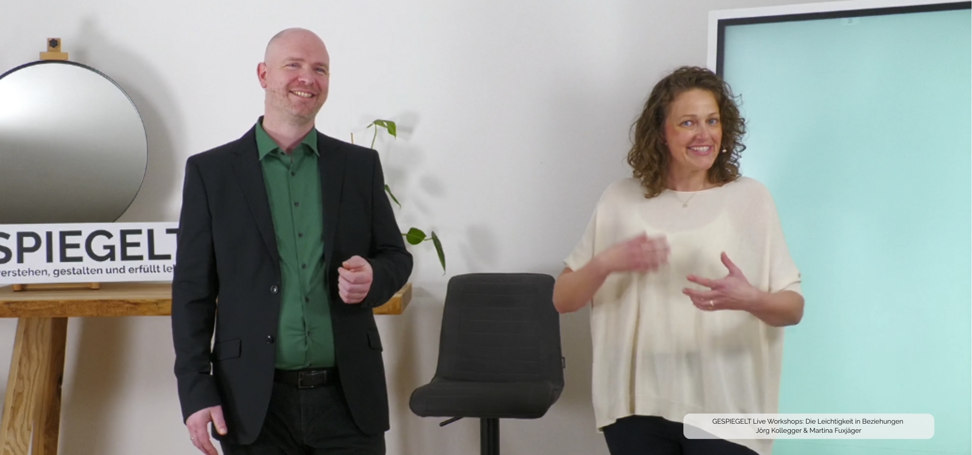 GESPIEGELT Live Workshops mit Jörg Kollegger & Martina Fuxjäger